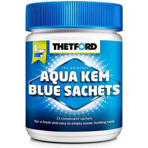 Thetford Aqua Kem Blue Sachets v dóze 15ks tablety do chemického WC