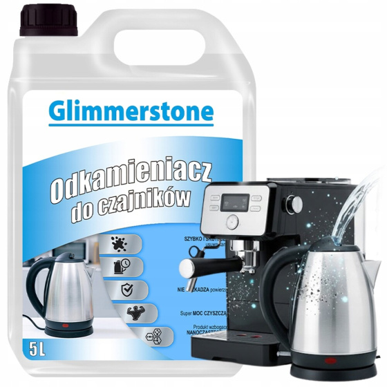 Glimmerstone UNIVERZÁLNÍ ODVÁPŇOVAČ PRO TLAKOVÝ KÁVOVAR A MYČKU NÁDOBÍ 5l