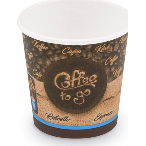  Kelímek 110ml na kávu papírový 50ks 