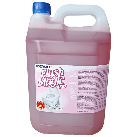 FLUSH Magic TRIP 5L pro nádrže s čistou vodou pro splachování WC