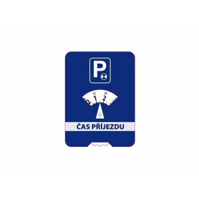  Parkovací hodiny papírové 