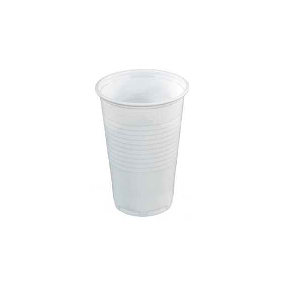 Kelímek 200ml bílý 15ks