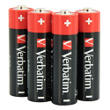 Verbatim baterie alkalická, AA (LR6), AA, 1.5V, blistr, 4-pack, 49921