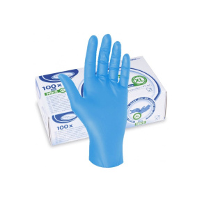 Rukavice NITRIL velikost XL modré