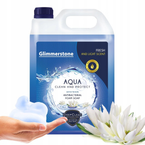 Glimmerstone TEKUTÉ MÝDLO ANTIBAKTERIÁLNÍ AQUA SVĚŽÍ VŮNĚ 5L