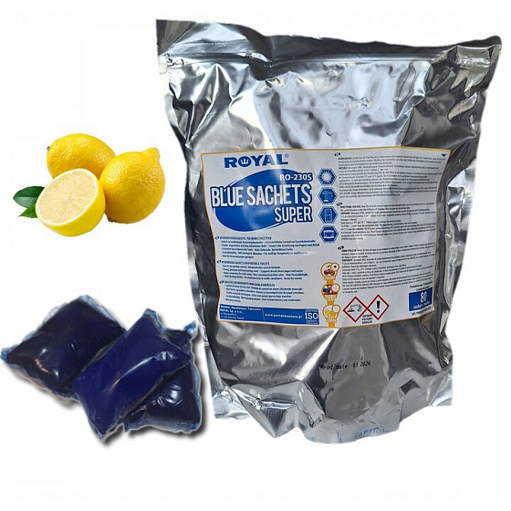 WC sáčky Blue Magic Aut Sachets LEMON 80ks tablety do chemického WC