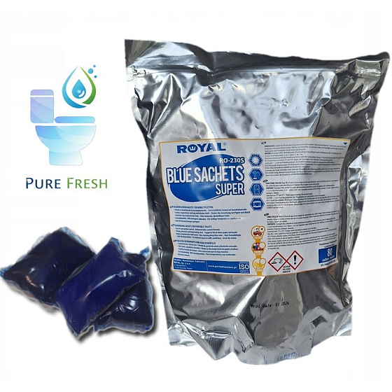 WC sáčky Blue MagicPURE FRESH LEMON 80ks tablety do chemického WC