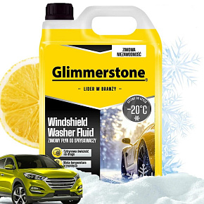 GLIMMERSTONE Zimní kapalina do ostřikovačů – čerstvý citron-20C 4L CITON