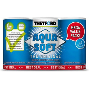 Thetford Aqua Soft 6ks rozkladový toaletní papír 