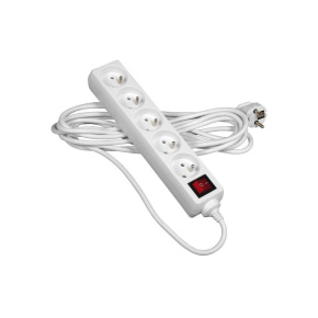 Prodlužovací kabel s vypínačem 3m 5 zásuvek