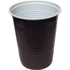 Kelímek 150ml termo hnědý 100ks