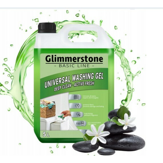 GLIMMERSTONE UNIVERZÁLNÍ PRACÍ GEL 5L 150 dávek