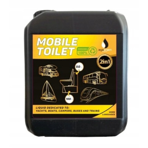  AgaChem Chemie pro mobilní a suché toalety 2v1 5l pro chemická WC