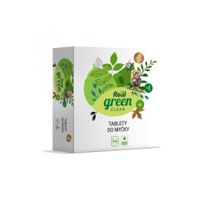 Real green clean tablety do myčky 40ks
