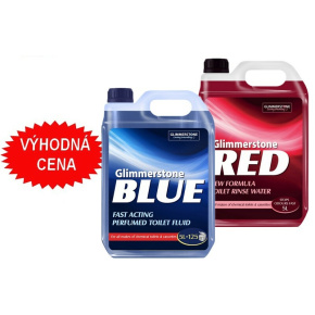 GLIMMERSTONE BLUE 5 l+ RED 5l  