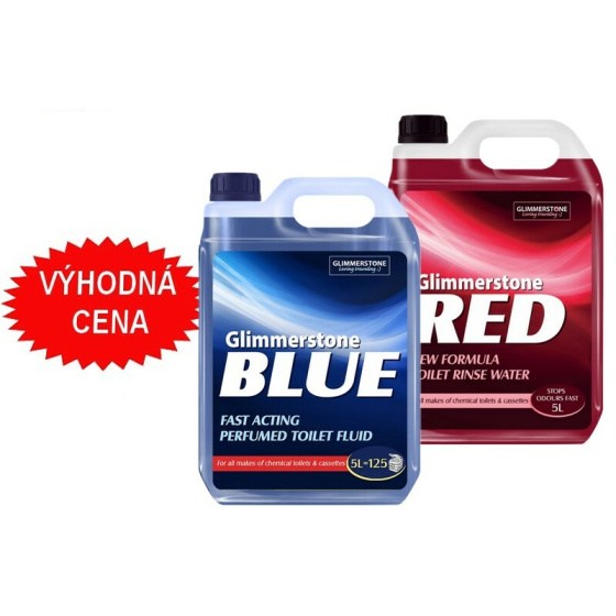 GLIMMERSTONE BLUE 5 l+ RED 5l  